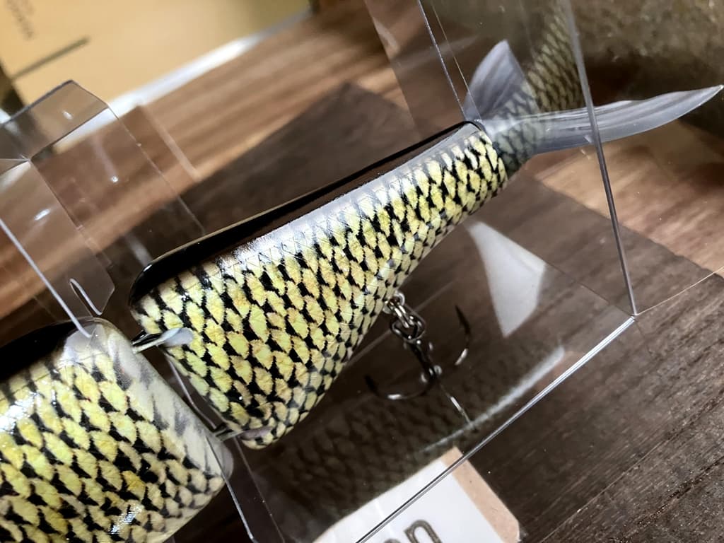 SU × DRT KLASH9 Golden Shiner Color 4oz Big Swimbait Low Float Event Limited JP - Image 5
