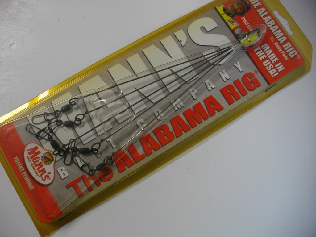 Mann's Bait Company The Alabama Rig by Andy Poss TAR65-04 6.5" Sexy Shad - Image 5
