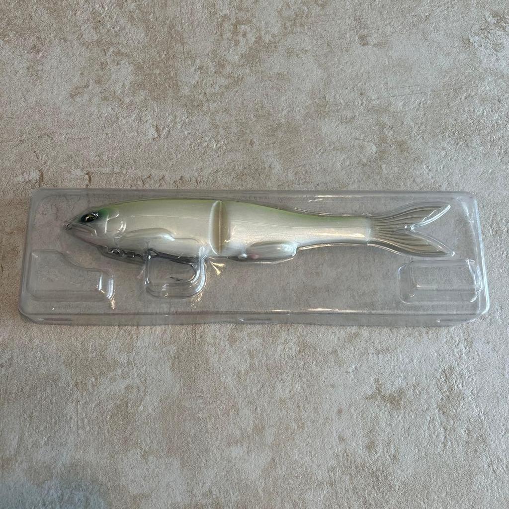 Grow Design Works Flag 255 SPARKLE LEMON Soft Lure Swimbait Bass Fishing - Image 1