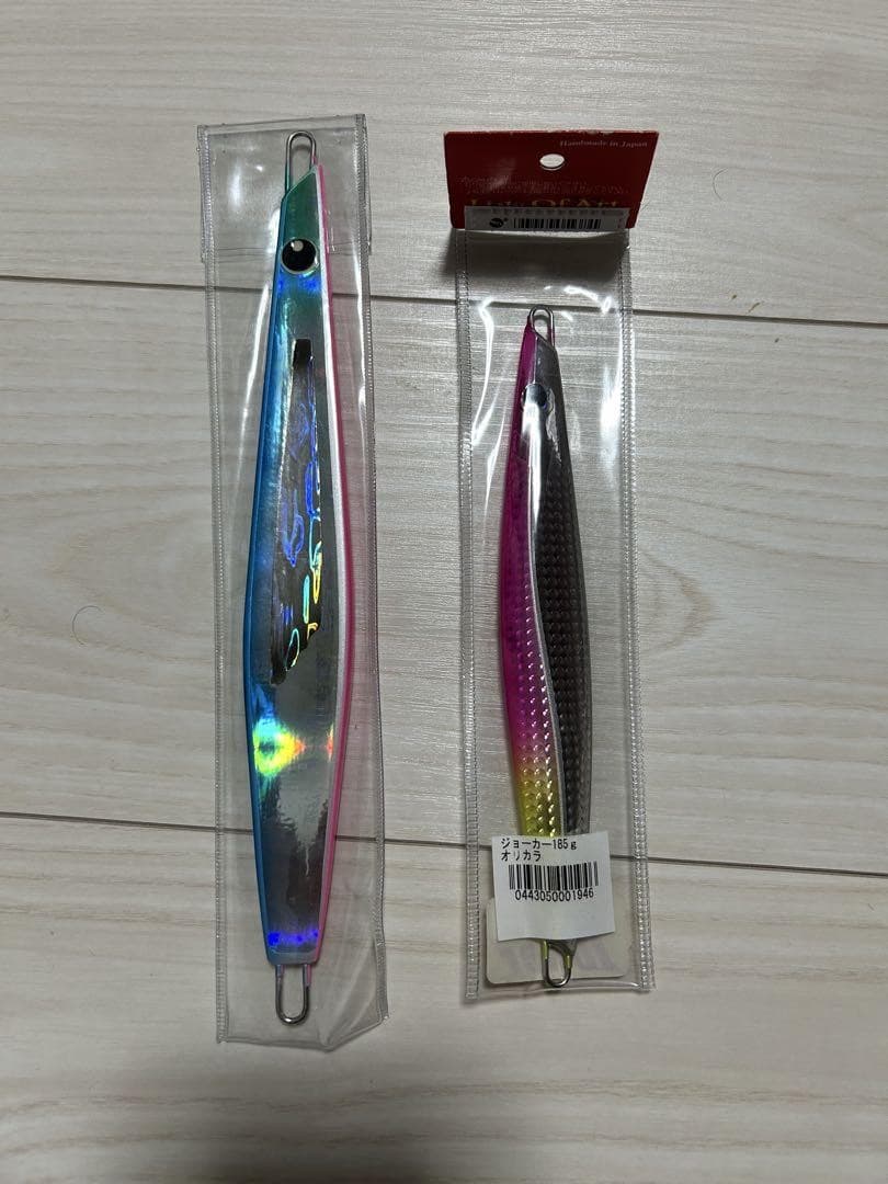 Zdar Jig Bomber 300g & NamJig Joker 185g Saltwater Jigs Used Set - Image 2