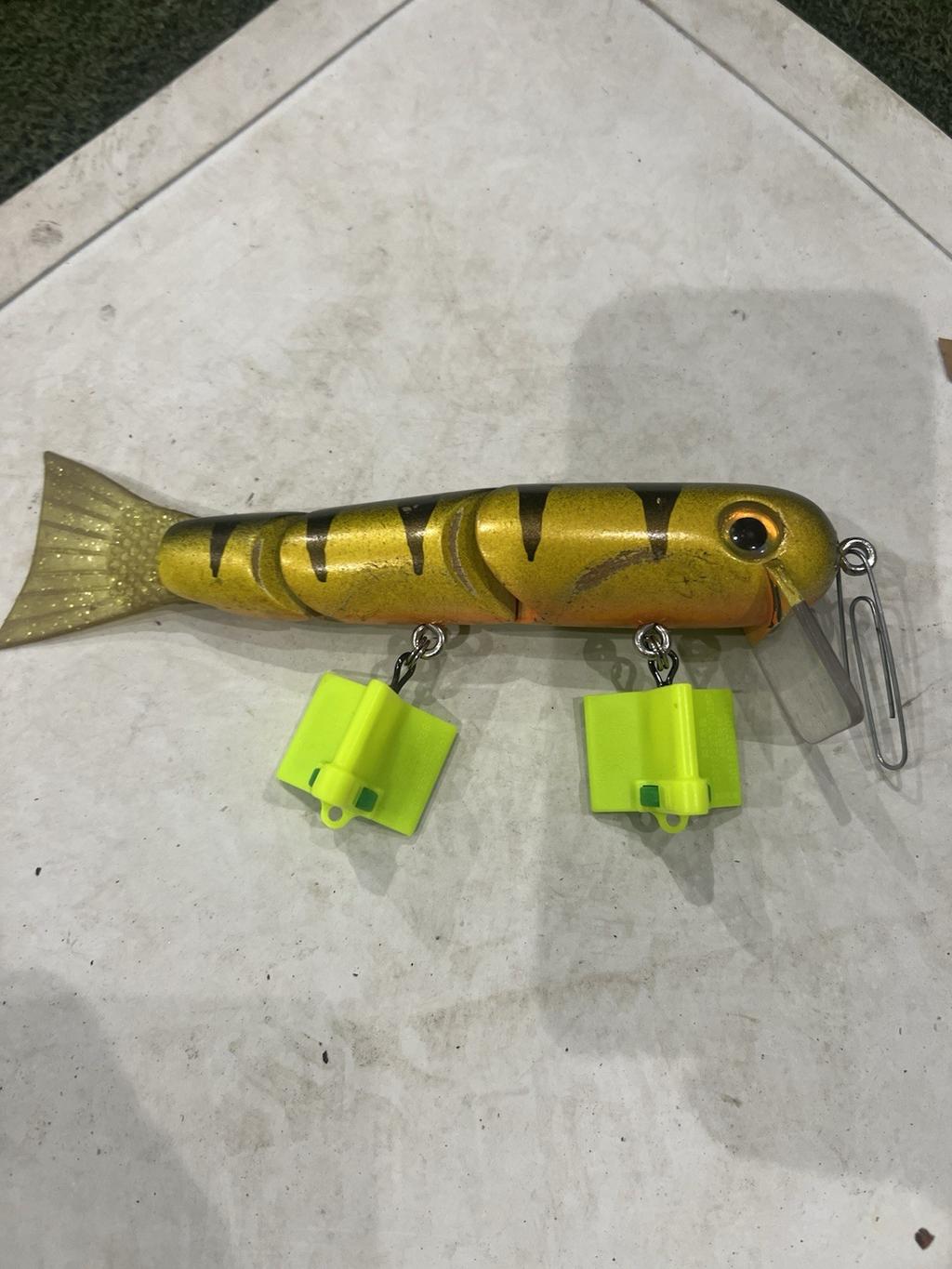 🔥Pats 3 piece Swimbait! Perch! 🔥 - Image 1