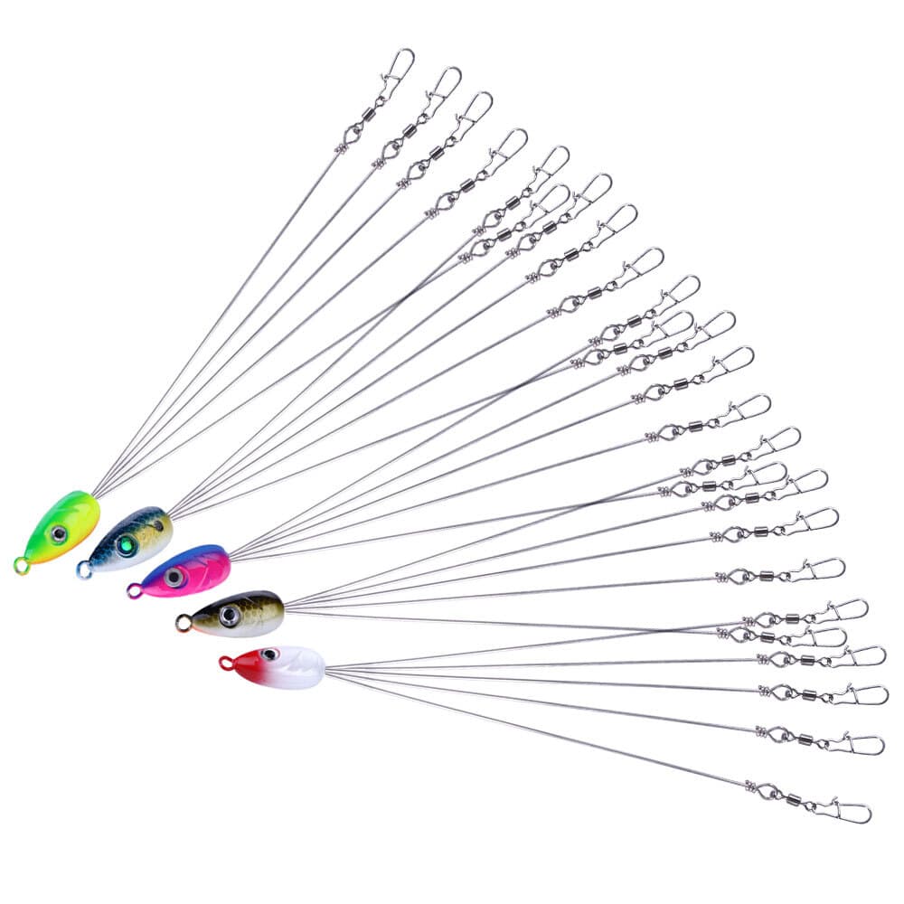 5PCS/Set Alabama Rigs 5 Arms Umbrella Rig Fishing Lure 18cm Fish Bait Kit Tackle - Image 2