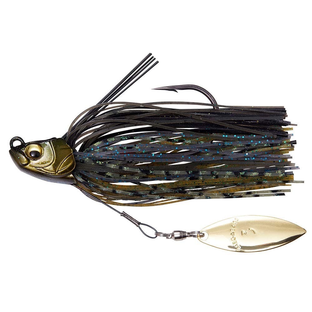 Megabass spinnerbait UOZE SWIMMER (1/4oz) Gripan Hook #4/0 - Image 1