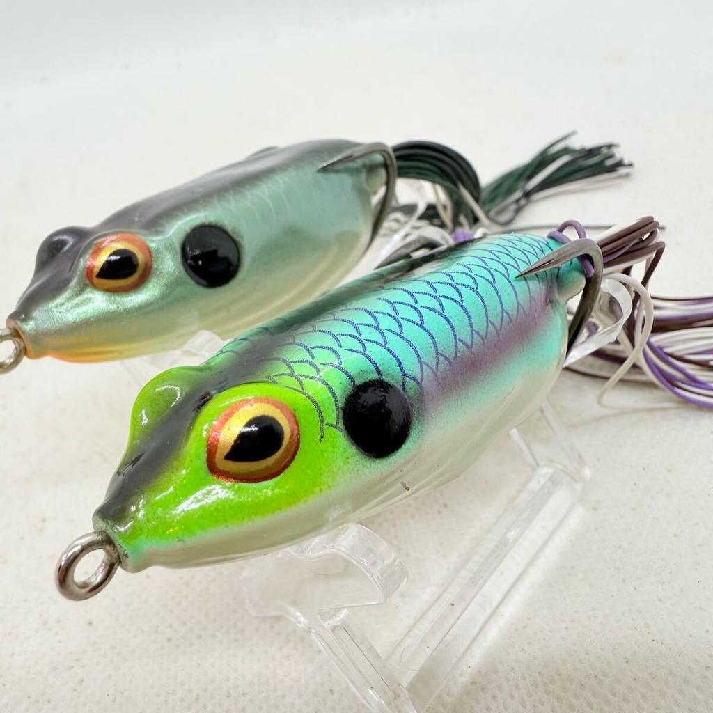 140 · "BOOYAH PAD CRASHER 1/2oz Set of 2" 3 items won BOOYAH PAD CRASHER Frog - Image 1