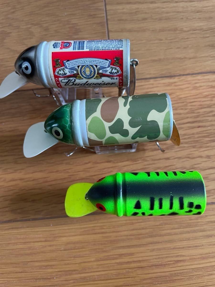 Heddon Balsa 50 and other topwater lures and Owner Trout #3000 Tackle Box Set - Image 14