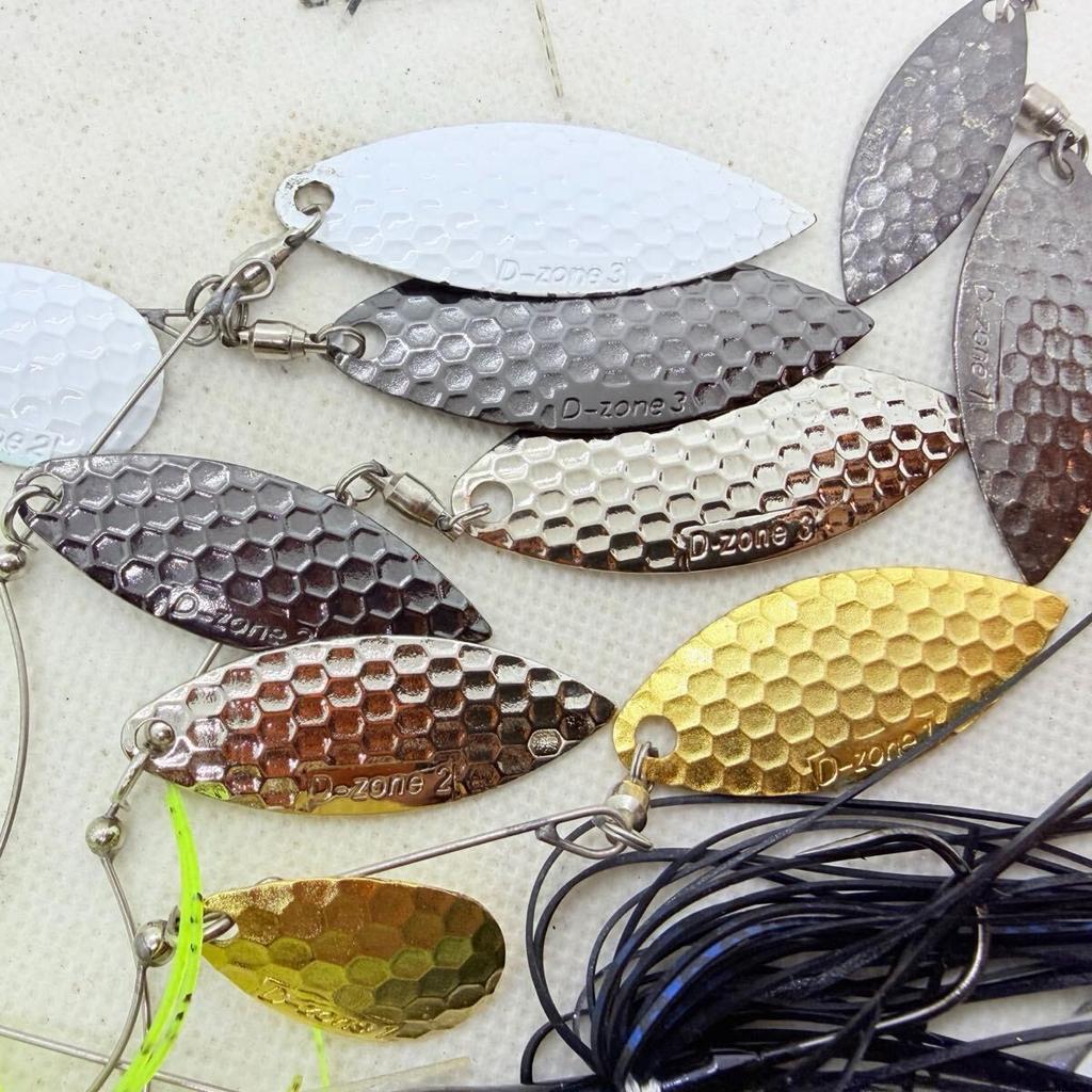 EVERGREEN e D-Zone 5 piece set actual measurement 17g/20g/21g Spinnerbait Bass - Image 4