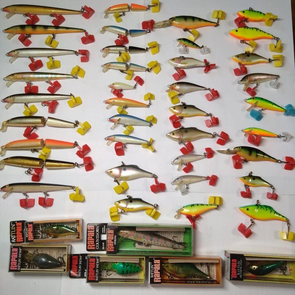 Rapala 43 pieces set total bulk sale - Image 1
