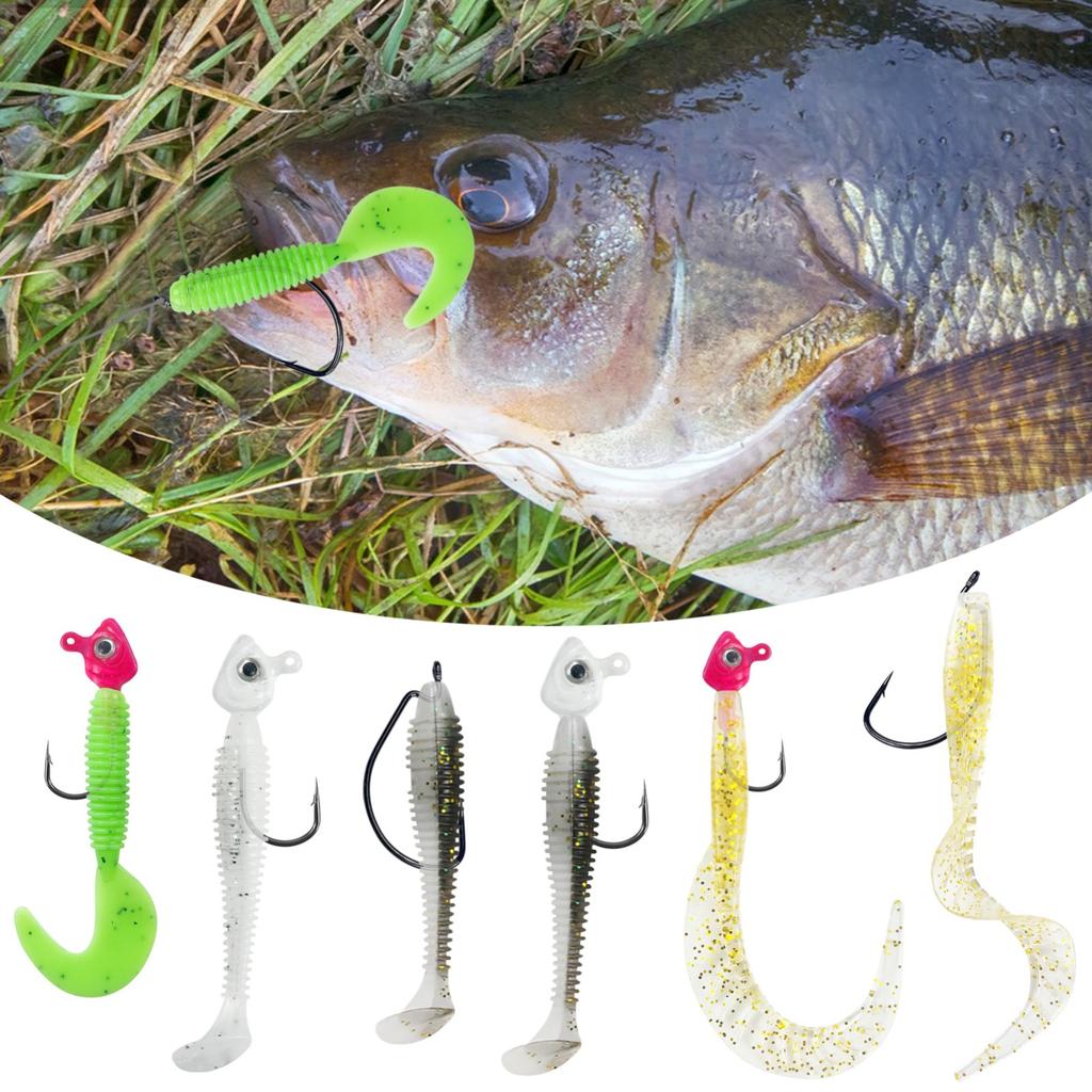 FREE FISHER 43pcs Fishing Alabama Rig Bait,5-Arm Umbrella Rigs,Fishing Gear Box  - Image 8