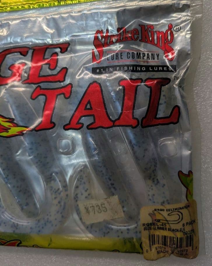 Strike King RAGE TAIL ELLIMINATOR 3 pack - Image 11