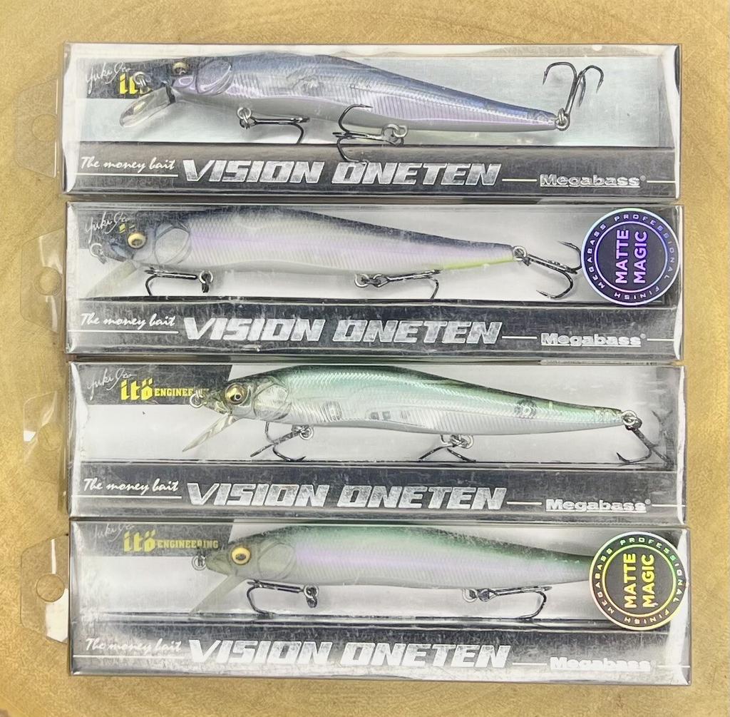 Megabass (Lot Of 4) Ito Vision OneTen & (Matte Series) Suspending Jerkbaits, NWT - Image 6