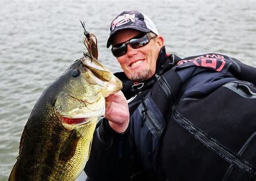 Strike King Tour Grade Titanium Rig Small Hvy Wire Blue Gizzard Umbrella Rig - Image 2