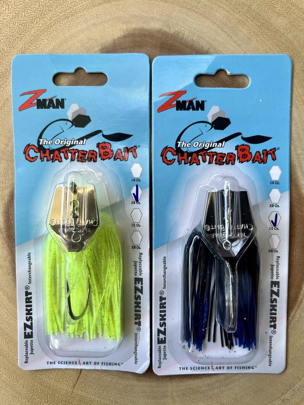 Z-man (Lot Of 2) Chatterbait Original, Bass Fishing, New, Free Shipping! NWT! - Image 5