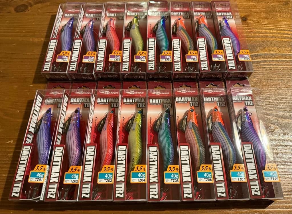 Dartmax TRZ 3.5 size, 30g and 40g, all colors, 16 pieces set - Image 1