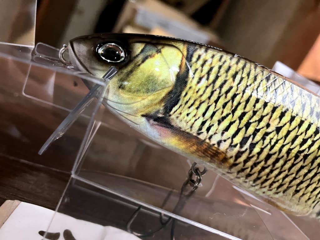 SU × DRT TINY KLASH & KLASH9 Golden Shiner Color Big Swimbait Low Floating Rare - Image 7