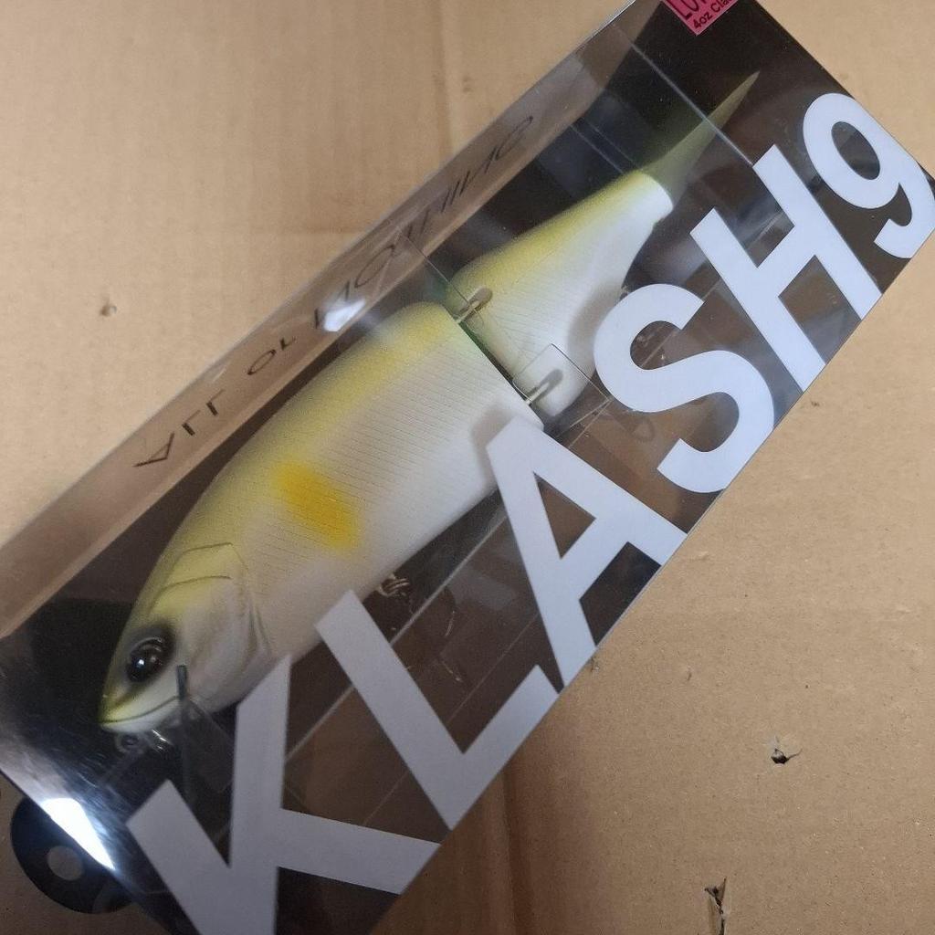 DRT KLASH 9 88 Bass Boat Limited Color Set Matte Purple Ayu King Smelt Swimbait - Image 11