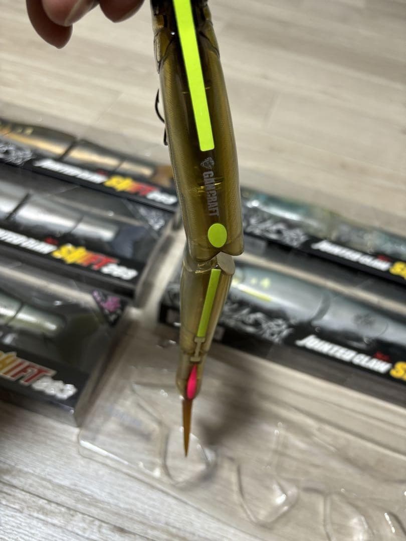 GAN CRAFT JOINTED CLAW SHIFT 263 Ayu Life Series 5 Types + 1 Secret Swimbait - Image 7