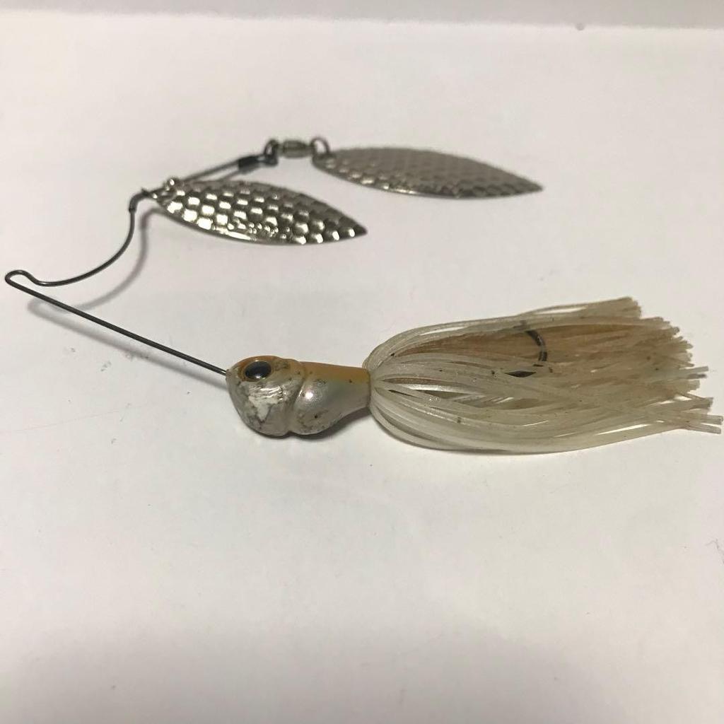 Evergreen D-Zone Spinnerbait Set of 3 Used/Almost New Silver 1/2oz - Image 5