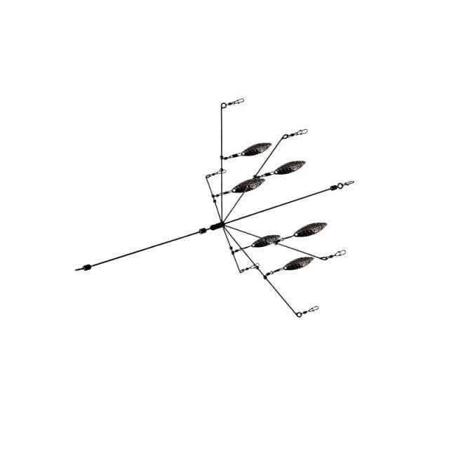 G-Crack Stealth Seven #004 Gunmetal Fishing Alabama Rig Used - Image 1