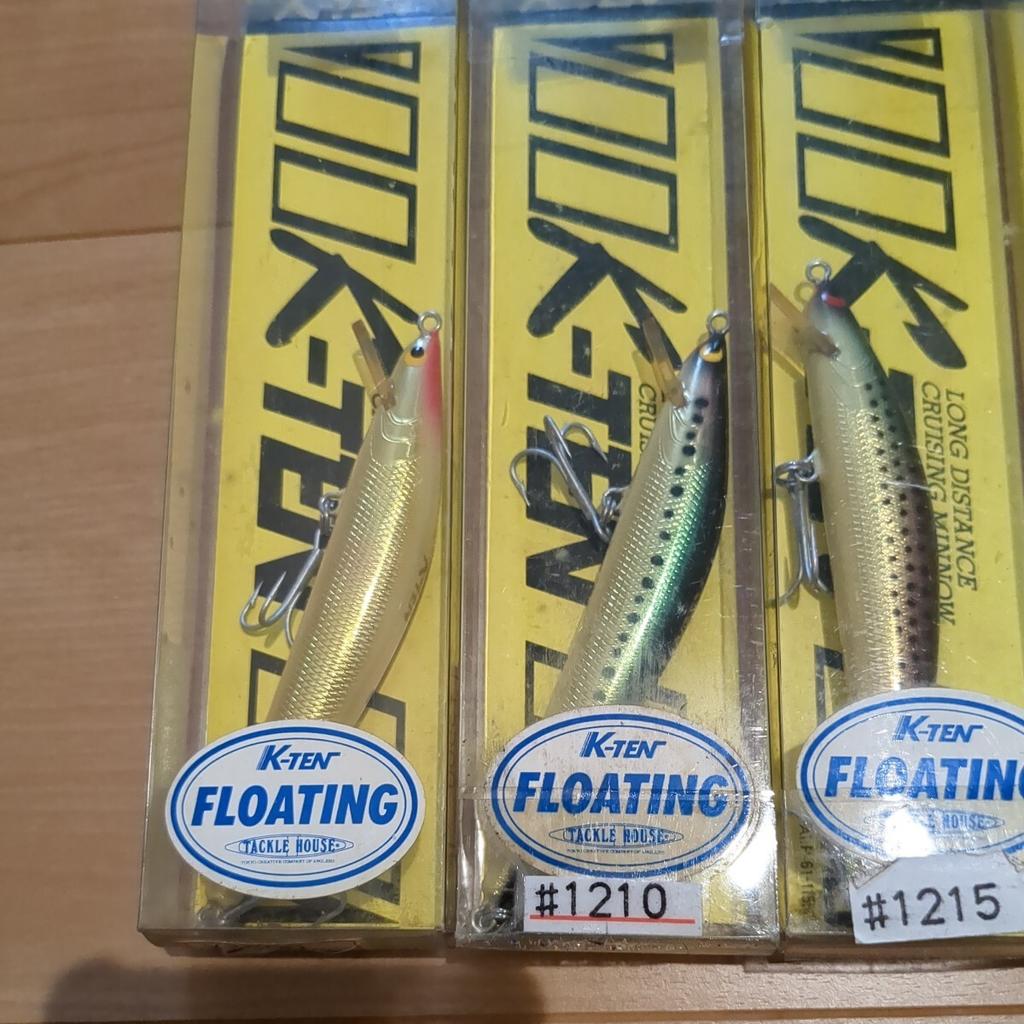 un, wooden Tackle House K-TEN saltwater MKF105, set of 4. Saltwater lures, - Image 2