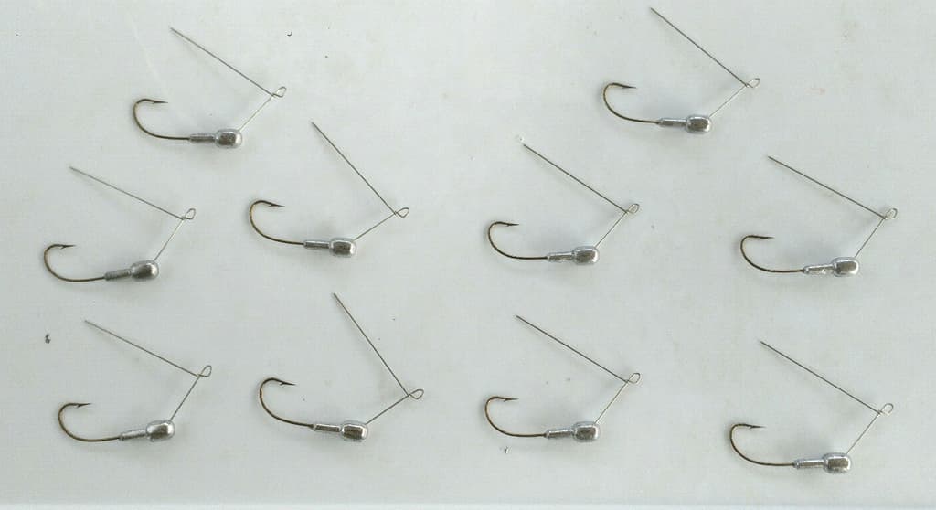 50 Mini SPINNERBAIT HEADS 1/4 oz. UNPAINTED -Spinnerbait Bodies - Tackle lot - Image 2