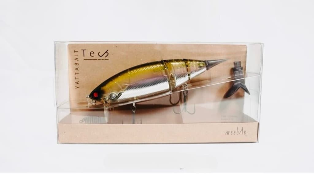 weeble YATTABAIT Tech half shine gold Color 1.65oz Swimbait Floating NEW Japan - Image 1