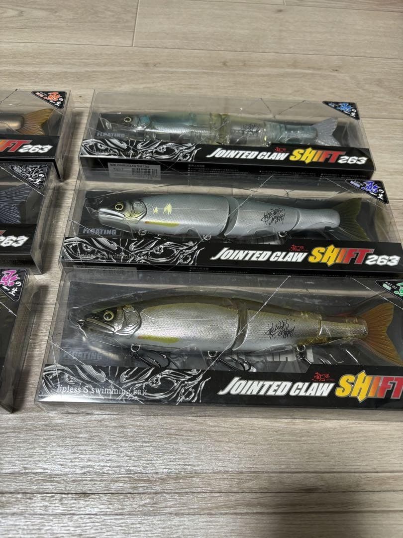 GAN CRAFT JOINTED CLAW SHIFT 263 Ayu Life Series 5 Types + 1 Secret Swimbait - Image 3