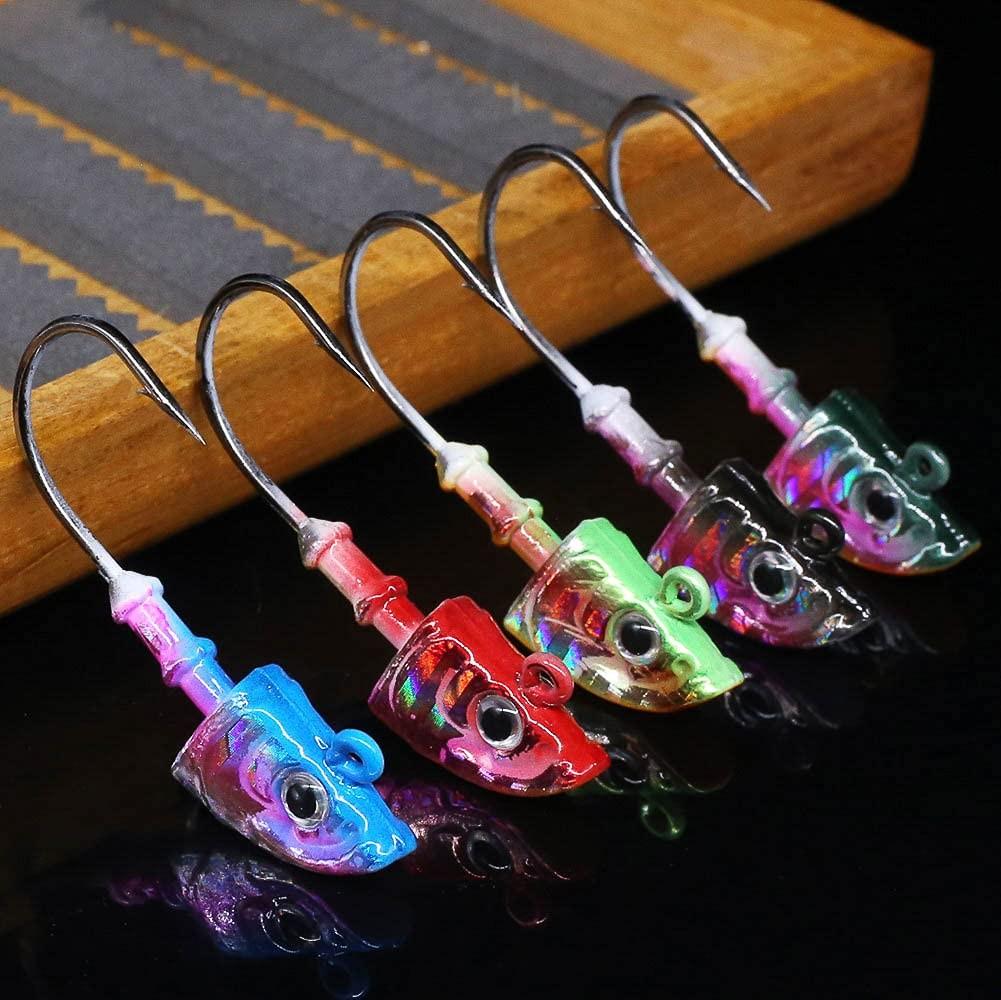 Swimbait Jig Head Minnow Fish Head Jig For Fishing Lures Freshwater Saltwater - Image 5