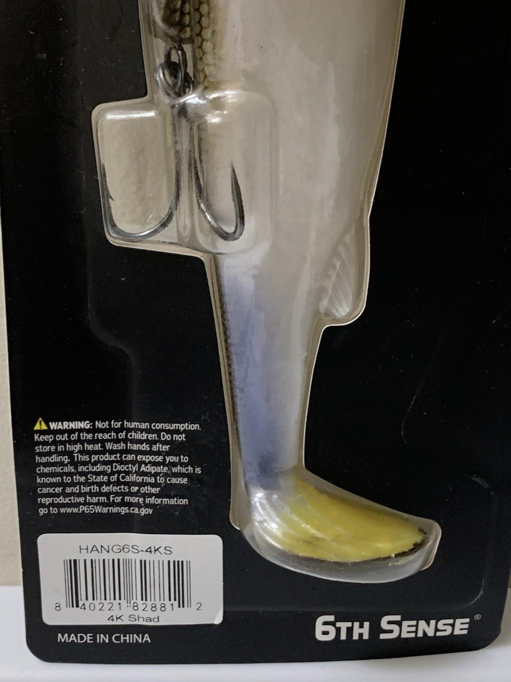 6th Sense Ben Milliken 6.25" Hangover Line Through Swimbait 4K Shad Slow Sink - Image 4