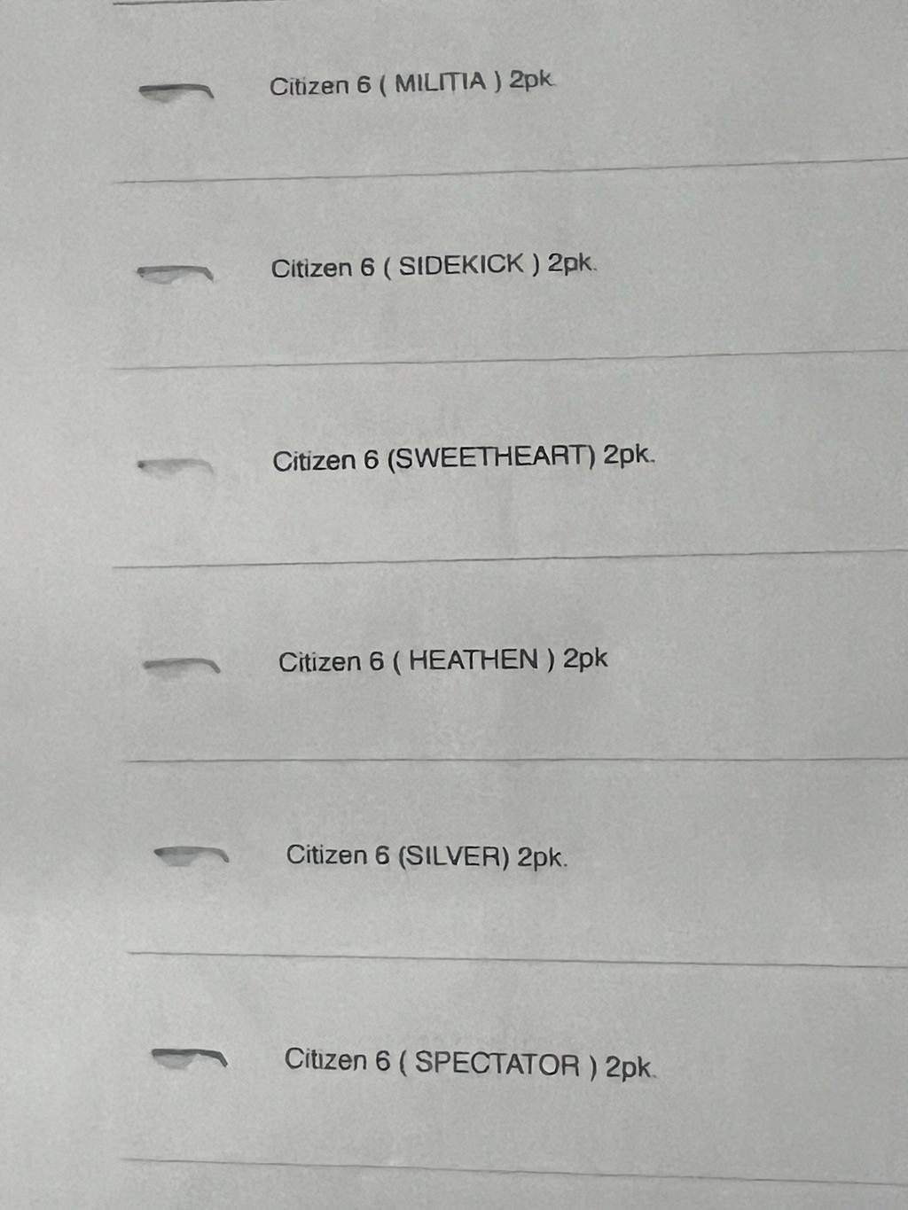 Lot Of 6 (2 Packs) Working Class Zero Citizen 6 Snag-Less SwimBait (Read Desc) - Image 2