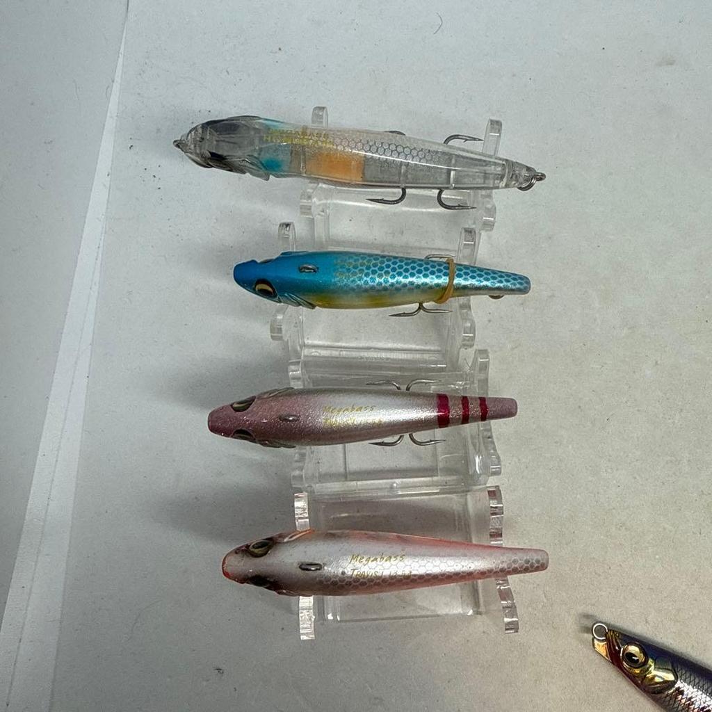 Megabass Lure Set of 9 Takara Genma Homura Travis Fishing Accessories - Image 9