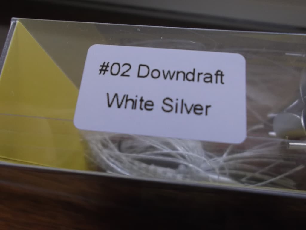 HM Custom Lures Teckel Quazkiller Twin Buzzbait 1/2oz. 02 White Silver Downdraft - Image 3