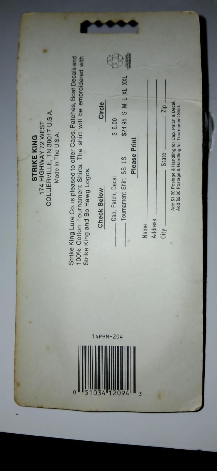 Vintage Strike king pro-buzz Buzzbait  - Image 2