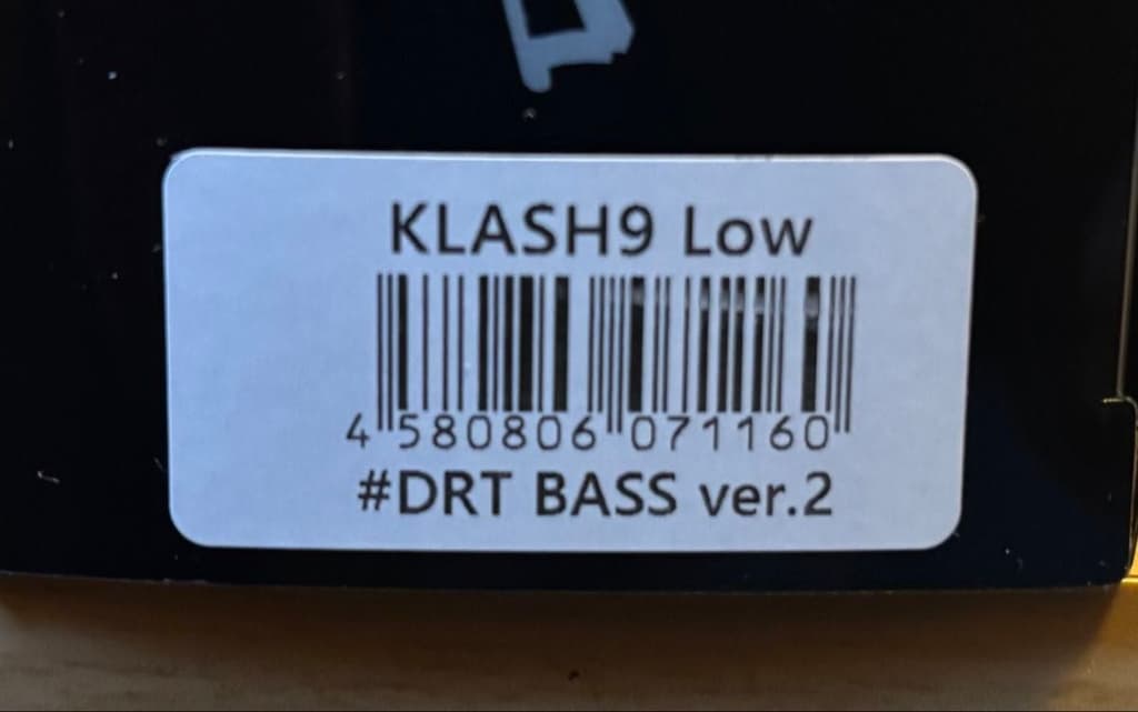 DRT KLASH9 Low Bait Swimbait DRT BASS Ver.2 Freshwater Saltwater Fishing - Image 4