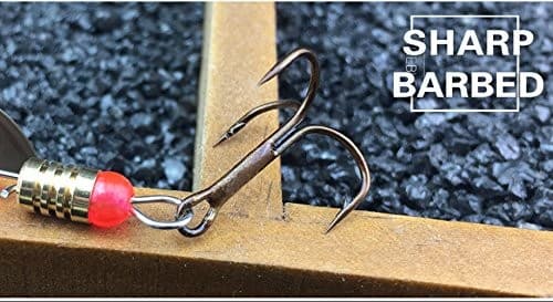  10-Fishing Lures Spinnerbait for Bass Trout Salmon Walleye Hard Metal 20pcs - Image 8