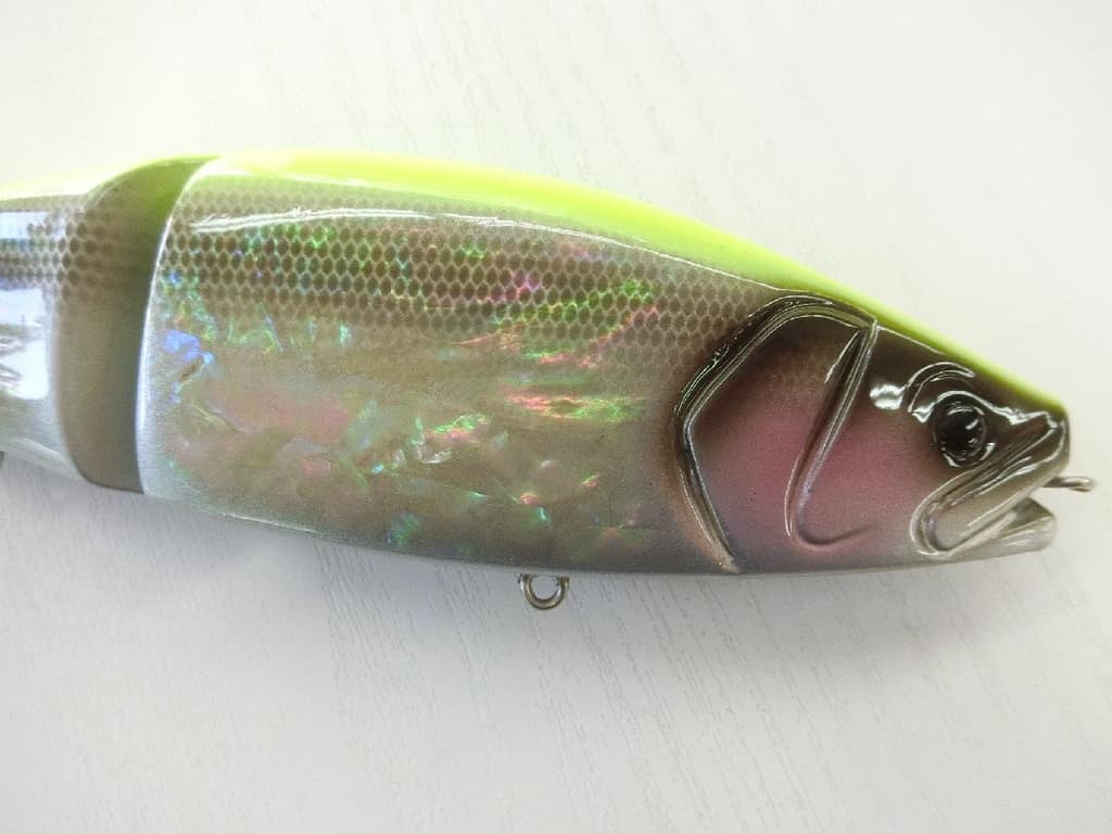 Roman Made Negotiator Swimbait Abalone Pattern Freshwater Saltwater Fish - Image 4