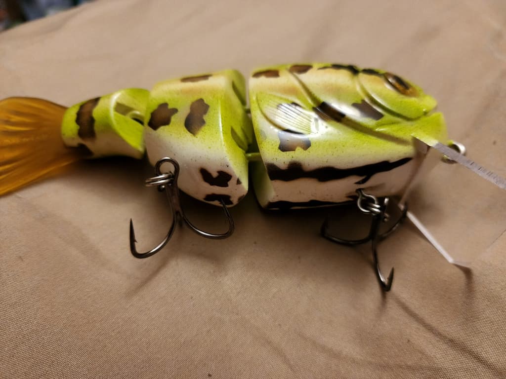 Lanciotti Lures 3pc Psycho Gill Swimbait Painted By Illude Bait Co. - Image 5