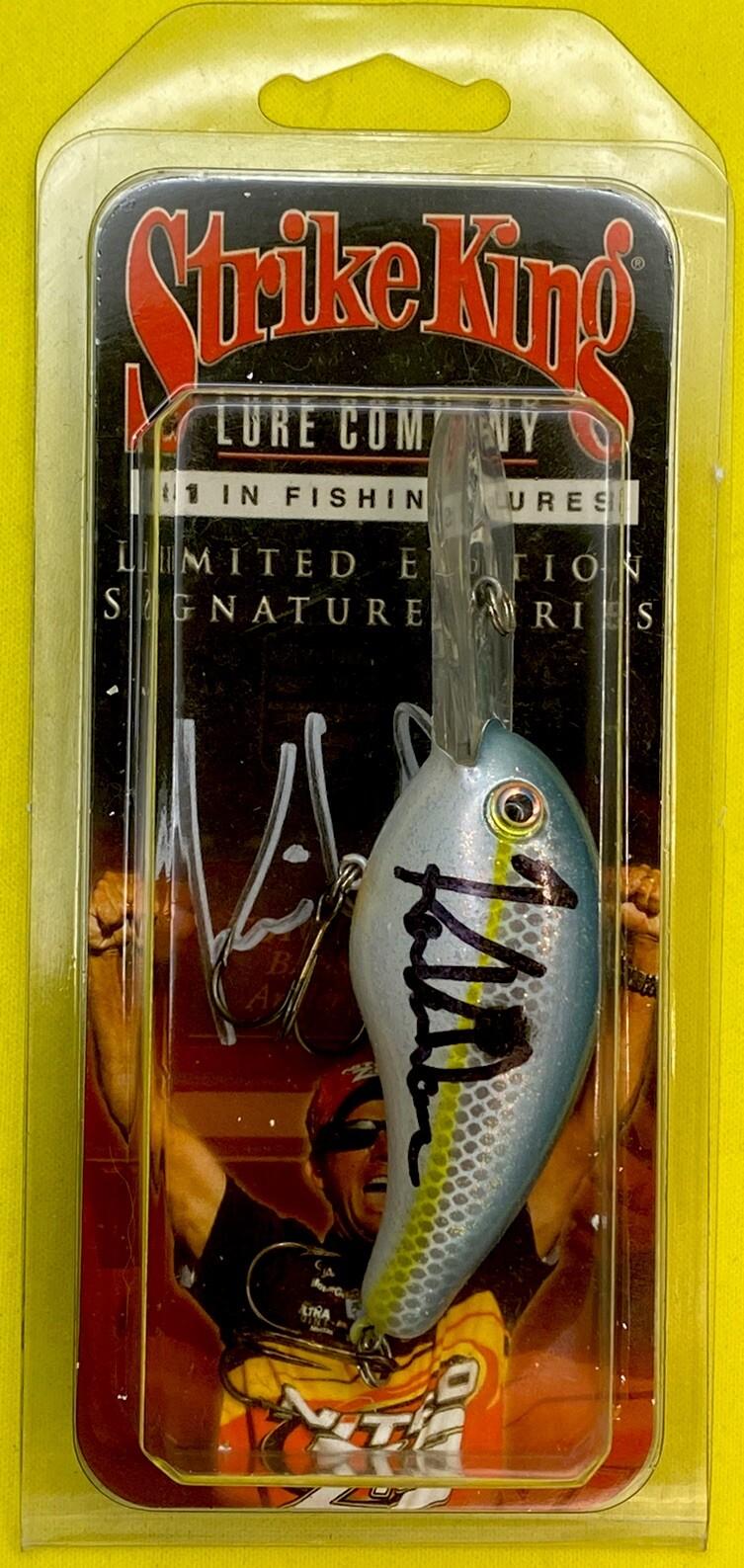 Vintage Rare NOS Strike King Kevin VanDam“AUTOGRAPHED”KVD Limited￼ Crankbait ￼ - Image 1