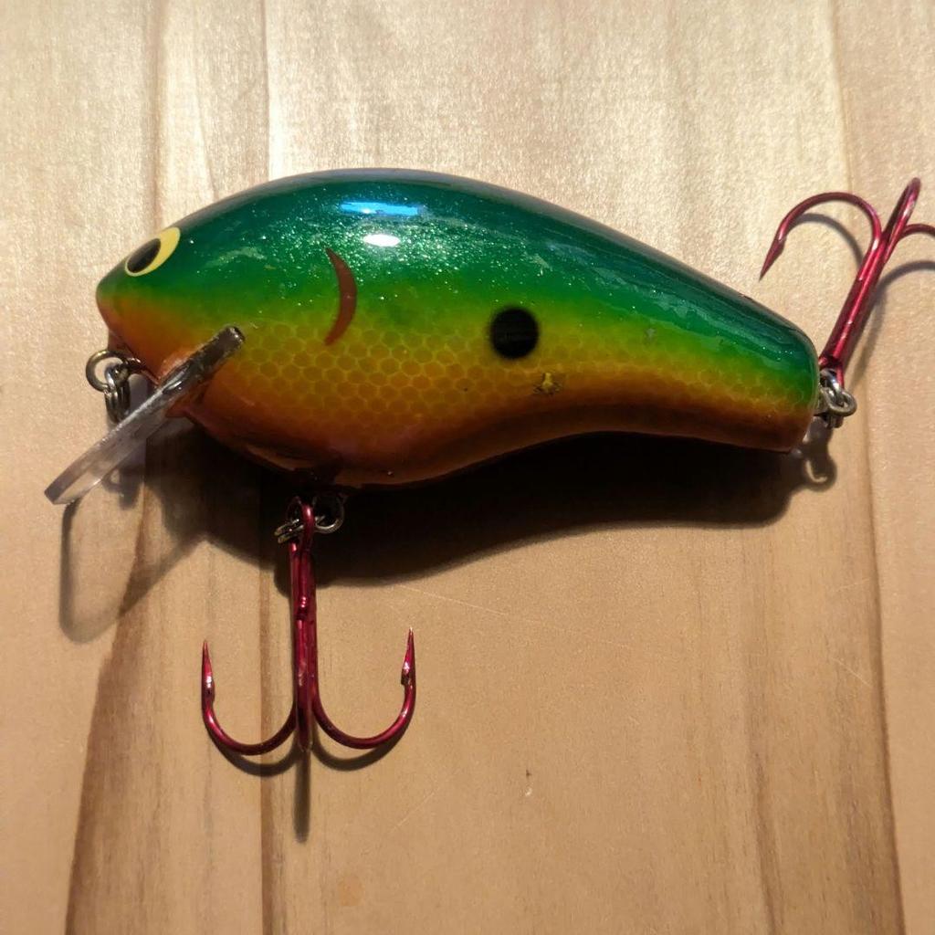 Bagley Balsa B3 Crankbait Lure, Used, Fishing Accessories - Image 1