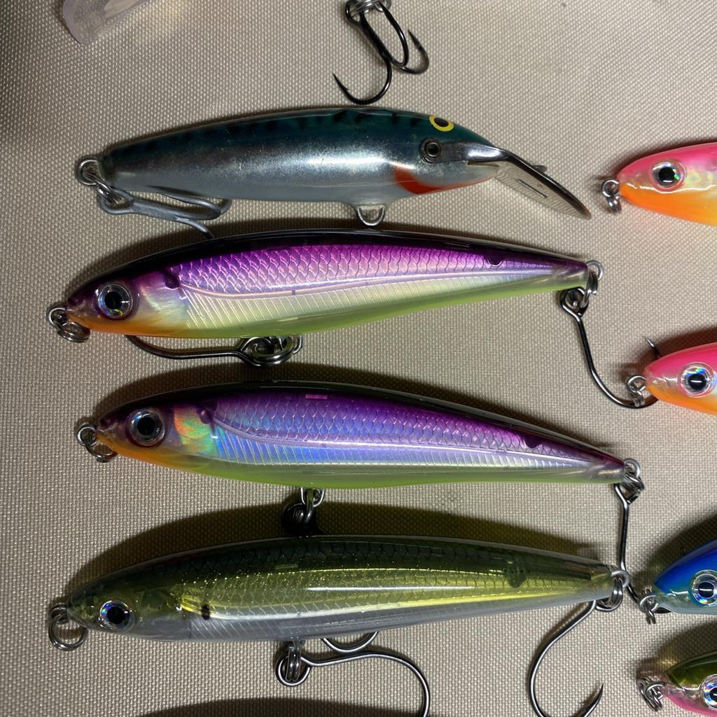 Giant Bundle of 55 Rapala X-Rap Jerkbaits - Top water Awesome Colors and Sizes! - Image 3
