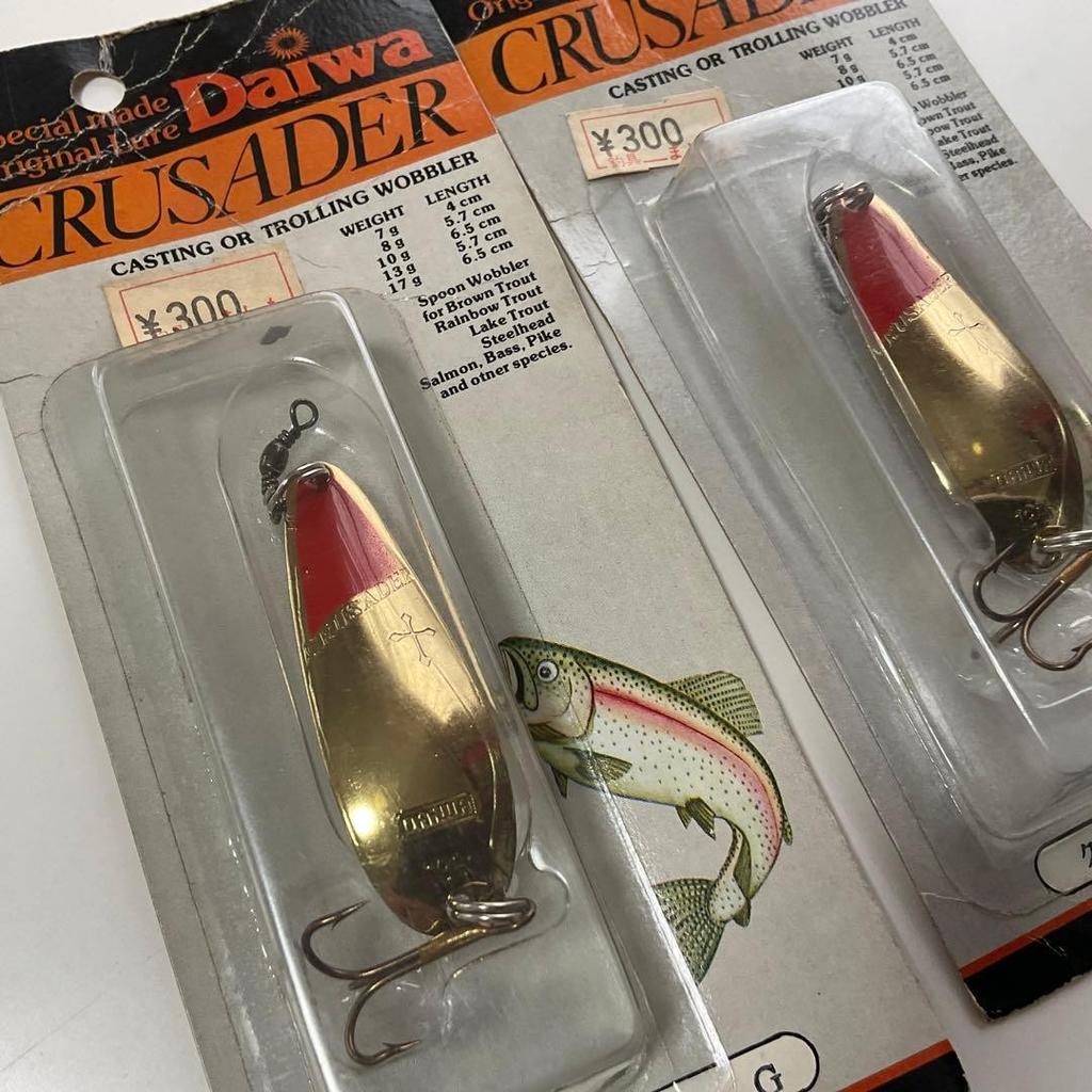 Very rare vintage Daiwa orange package spoons 11 pieces - Image 4