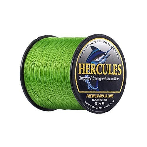 NEW HERCULES PE Fishing Line 4-strand No.1.5 1000m 9.1kg/20lb 0.2mm green - Image 7