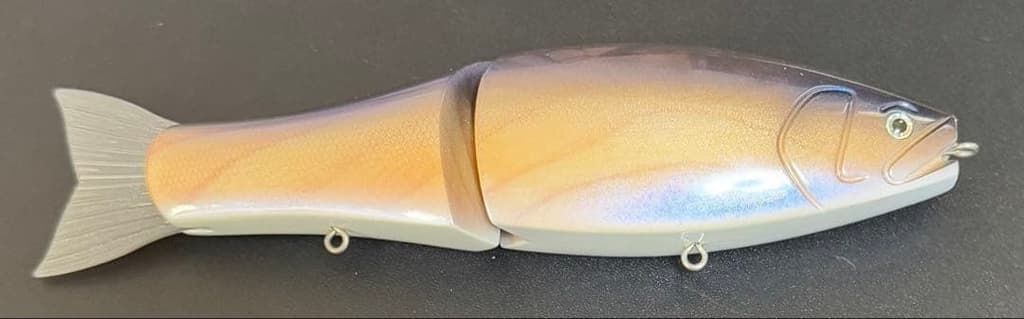 Roman Made 2-Pack Swimbait Jointed Big Bait 20cm Green Pink Orange - Image 7