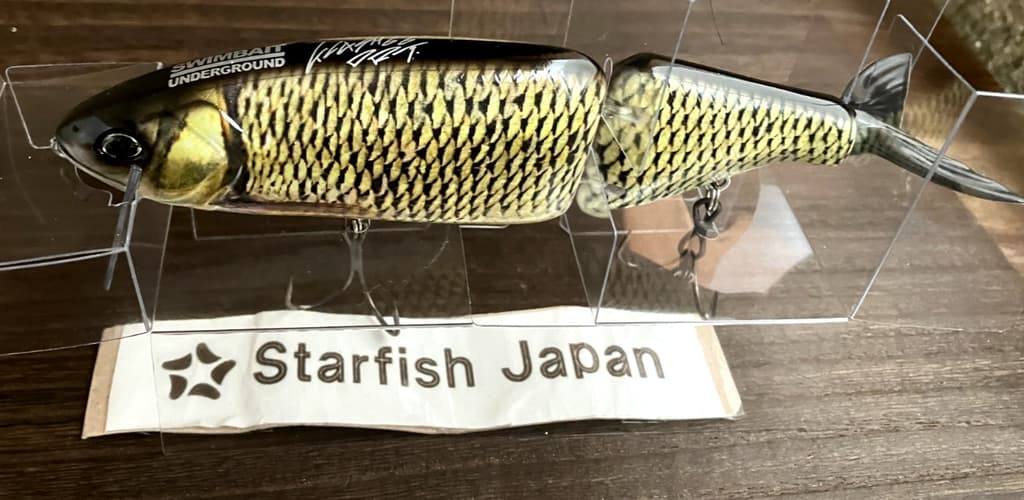 SU × DRT TINY KLASH Golden Shiner Color  2oz Big Swimbait Low Float Limited JP - Image 4