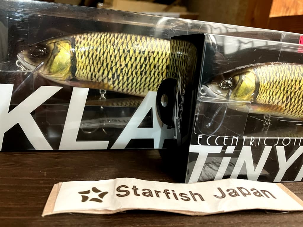 SU × DRT TINY KLASH & KLASH9 Golden Shiner Color Big Swimbait Low Floating Rare - Image 2