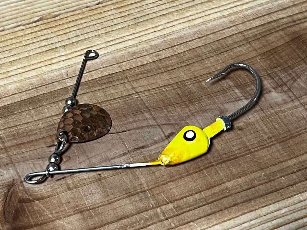 Manufacturer Unknown Spinnerbait 1 2Oz Yellow Color Box 22 - Image 1