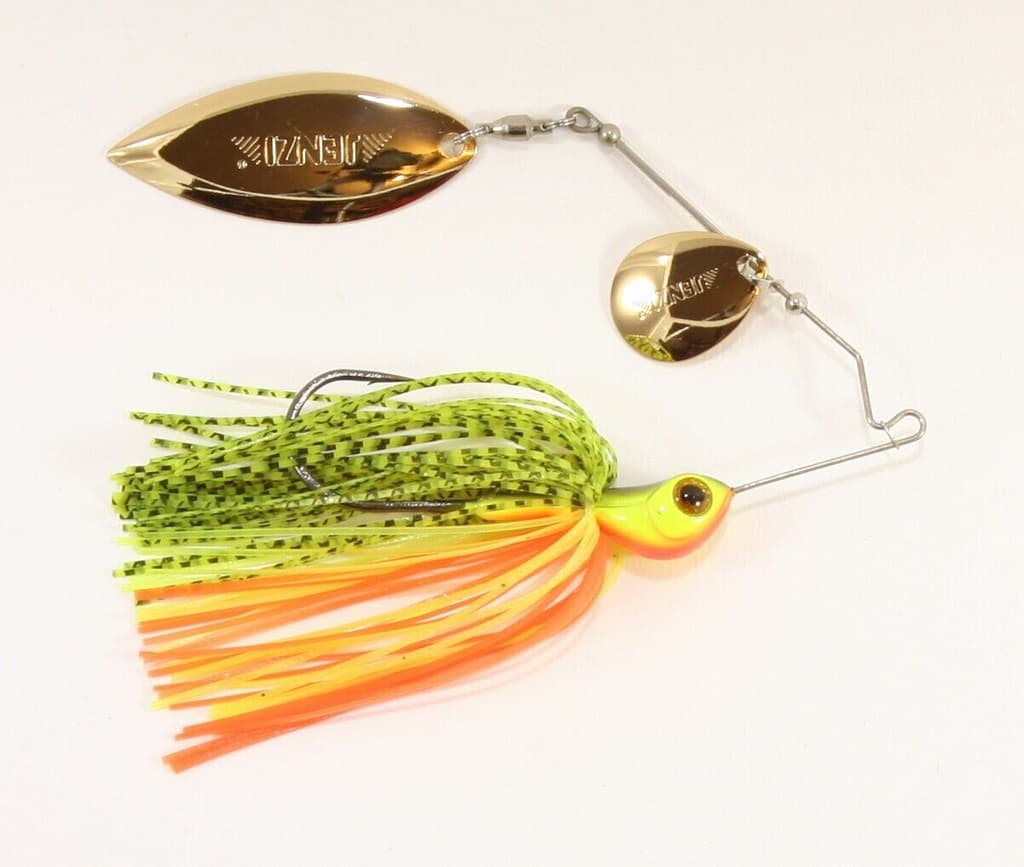 Jenzi Corrigator Pea Cock SL Sunlow 21G Spinnerbait Predator Bait Pike Zander - Image 1