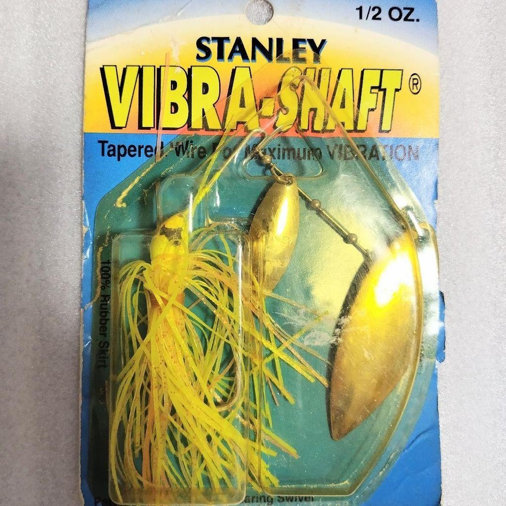 Stanley Vibra Shaft 1/2OZ Spinnerbait Double Willow ⑤ - Image 2