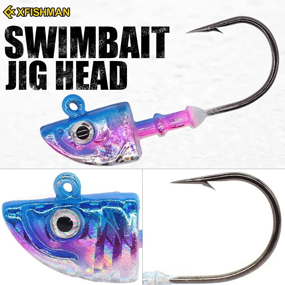 Swimbait-Jig-Head-Minnow-Fish-Head-Jig-for-Fishing - Image 2