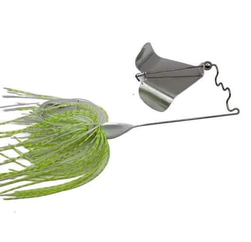 2 Custom Death Shimmer Lures Buzzbait 1/2 oz or 3/8 oz - Image 1