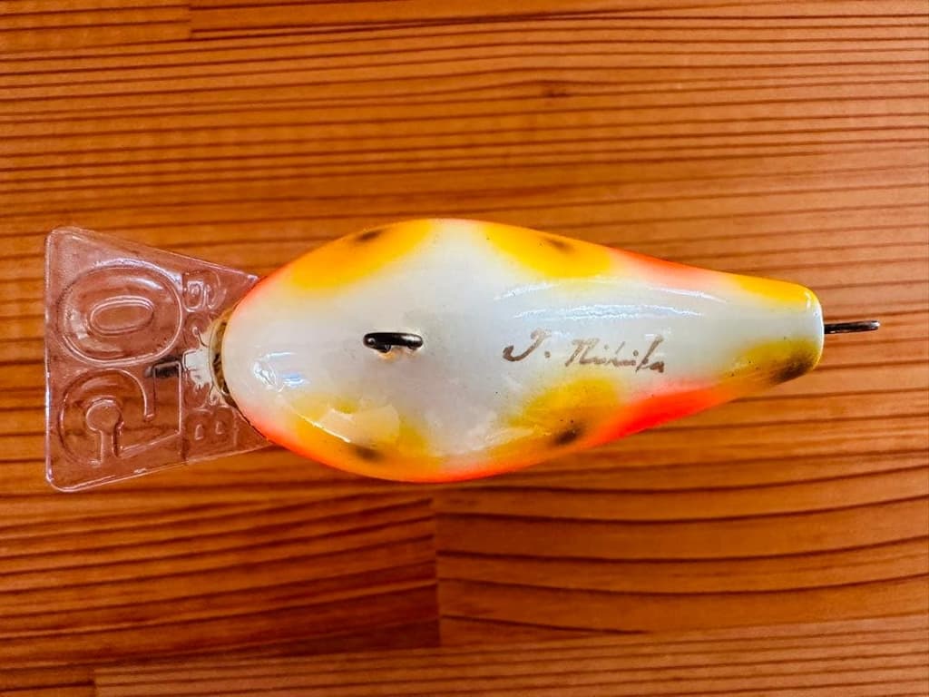 Balsa 50 Original Vintage Lure Smith Era Signed, Excellent Condition - Image 8